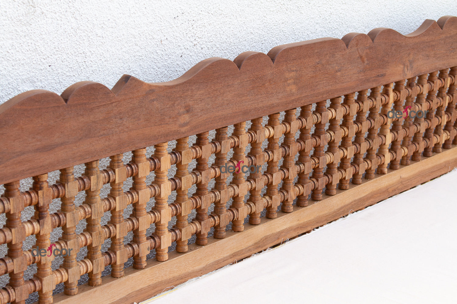 96" Long Moroccan Mousharabi Daybed Sofa