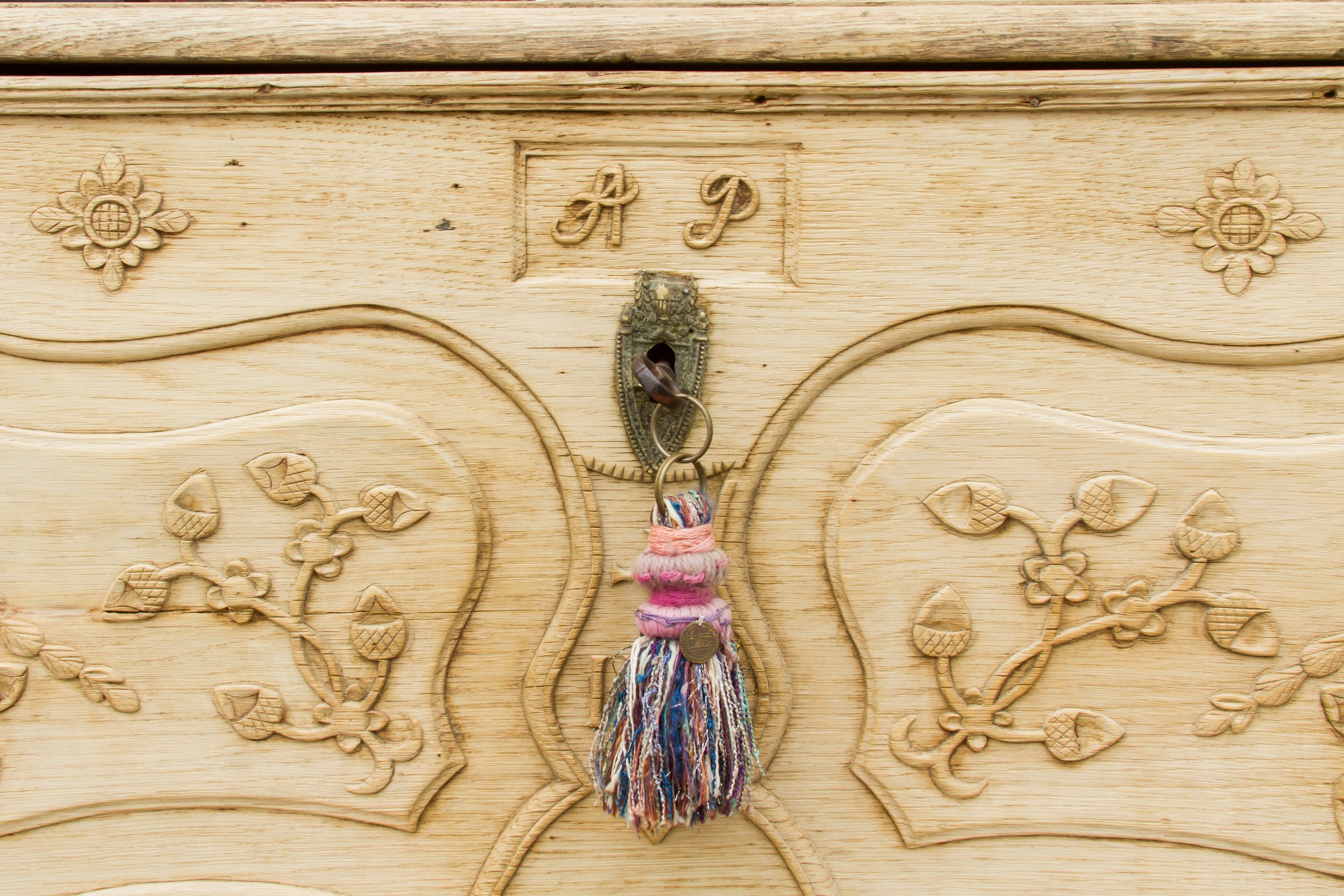 18th Century Bleached French Oak Coffer