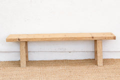"A" Frame Farmhouse Wood Bench