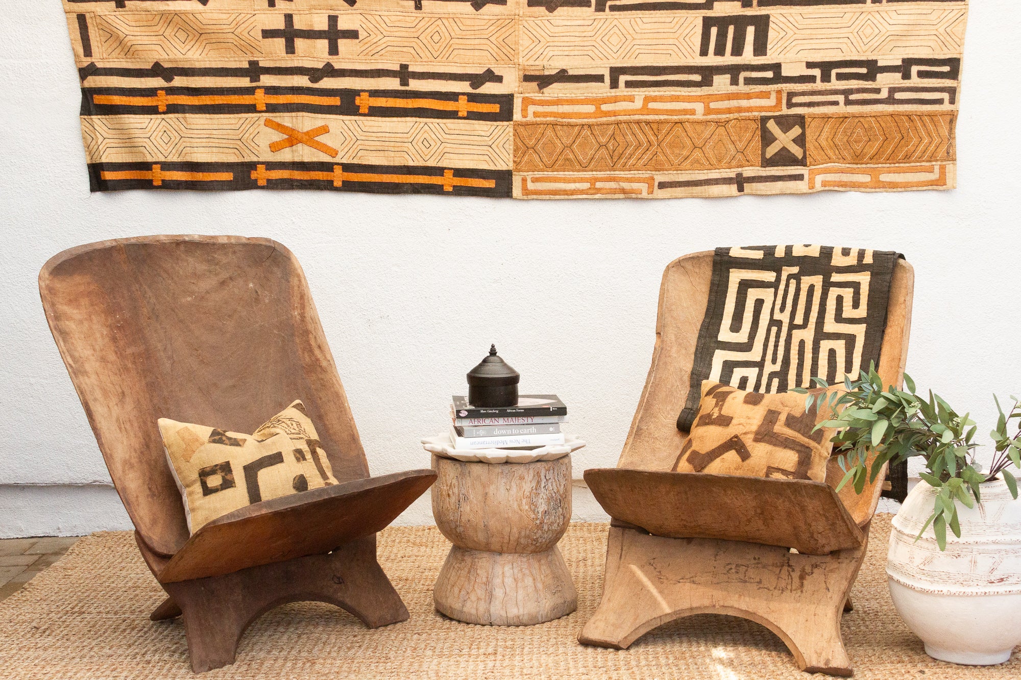 African Farmhouse Folding Stargazer Chair