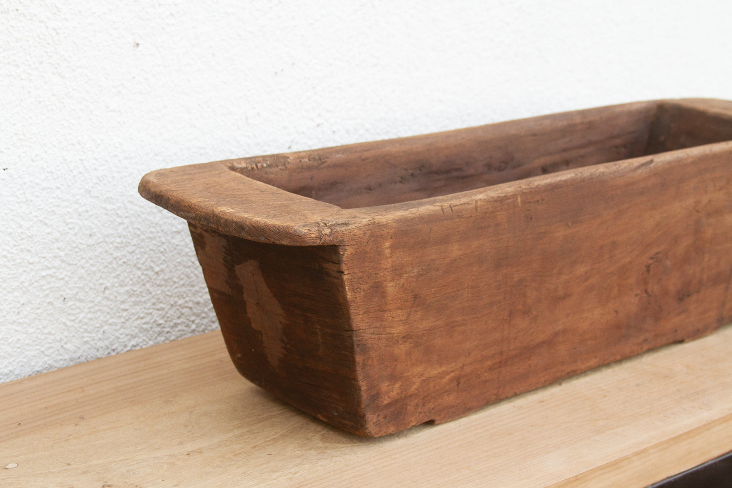 32" Long Rustic Farmhouse Dough Trough
