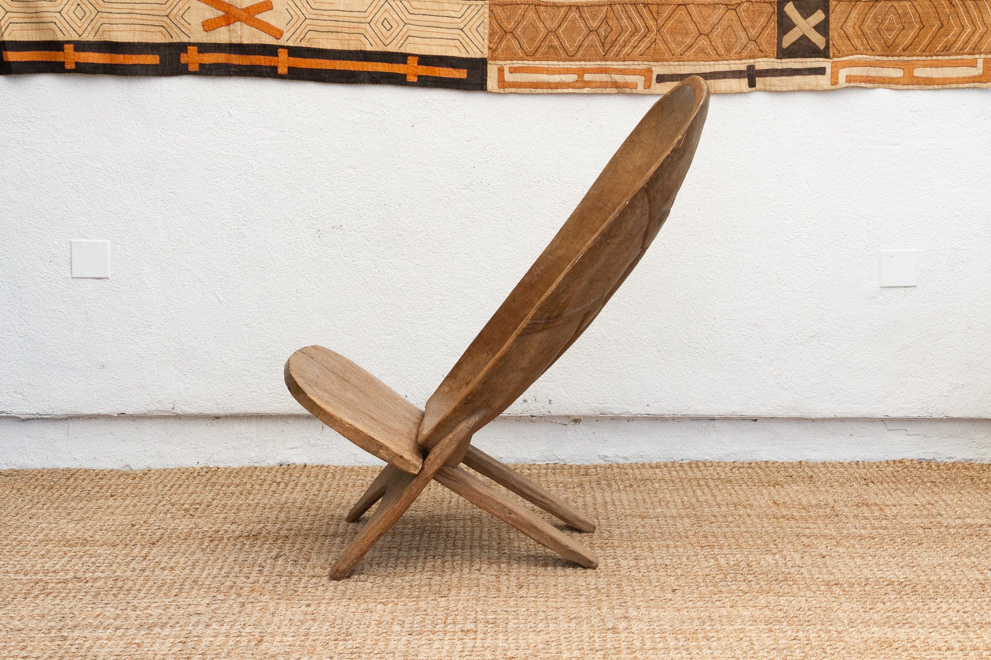 African Farmhouse Folding Stargazer Chair