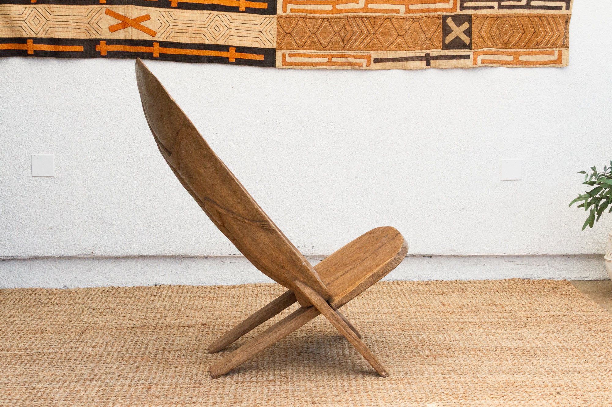 African Farmhouse Folding Stargazer Chair