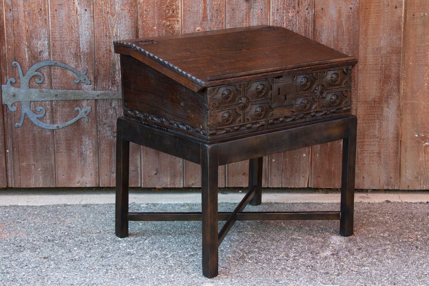 18th Century Writing Box on Stand