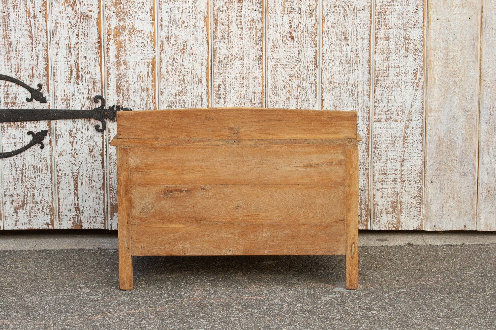 19th Century British Colonial Teak Low Desk