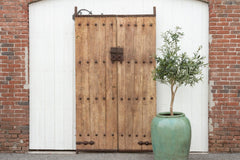 8' Tall Antique Chinese Palace Doors (Trade)