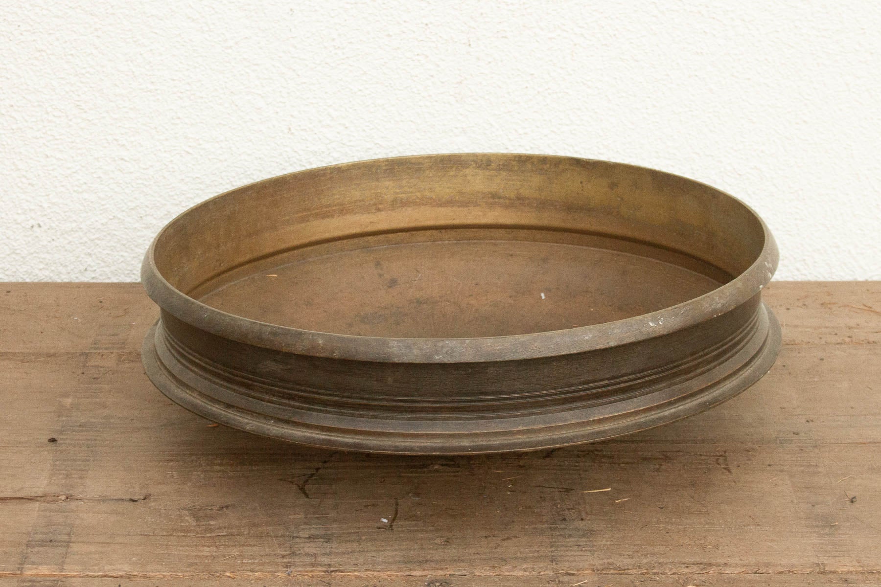 19th Century Golden Bronze Indian Bowl