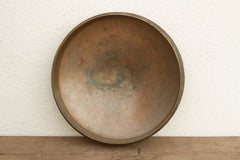 19th Century Golden Bronze Indian Bowl