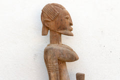 A 63" Tall Commanding Baule Female Figure