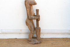 A 63" Tall Commanding Baule Female Figure