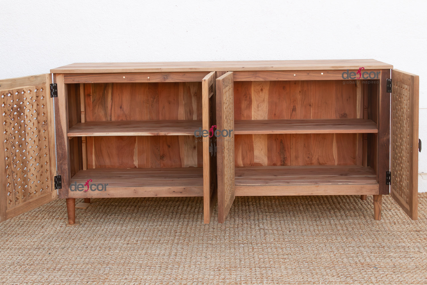72" Long Haveli Jali Sideboard