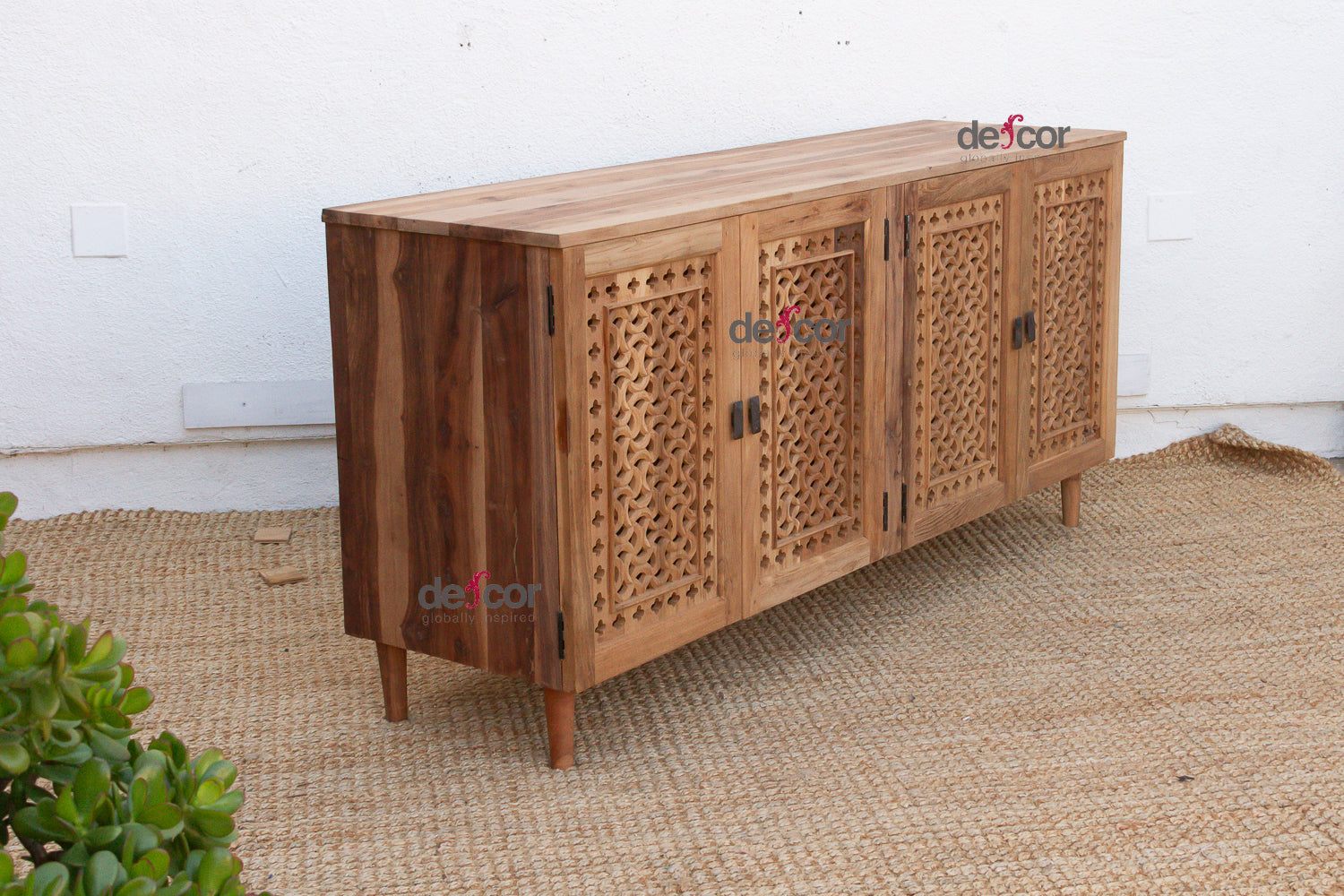 72" Long Haveli Jali Sideboard
