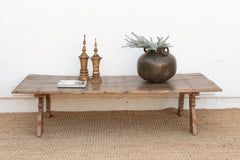 74" Long Antique Heritage Teak Coffee Table
