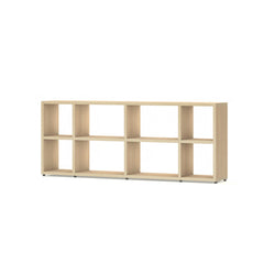 8 Cube Storage Shelf – Sturdy, Customizable Bookshelf & Cube Organizer BOON Cube Storage Shelf Combo 2/2x2
