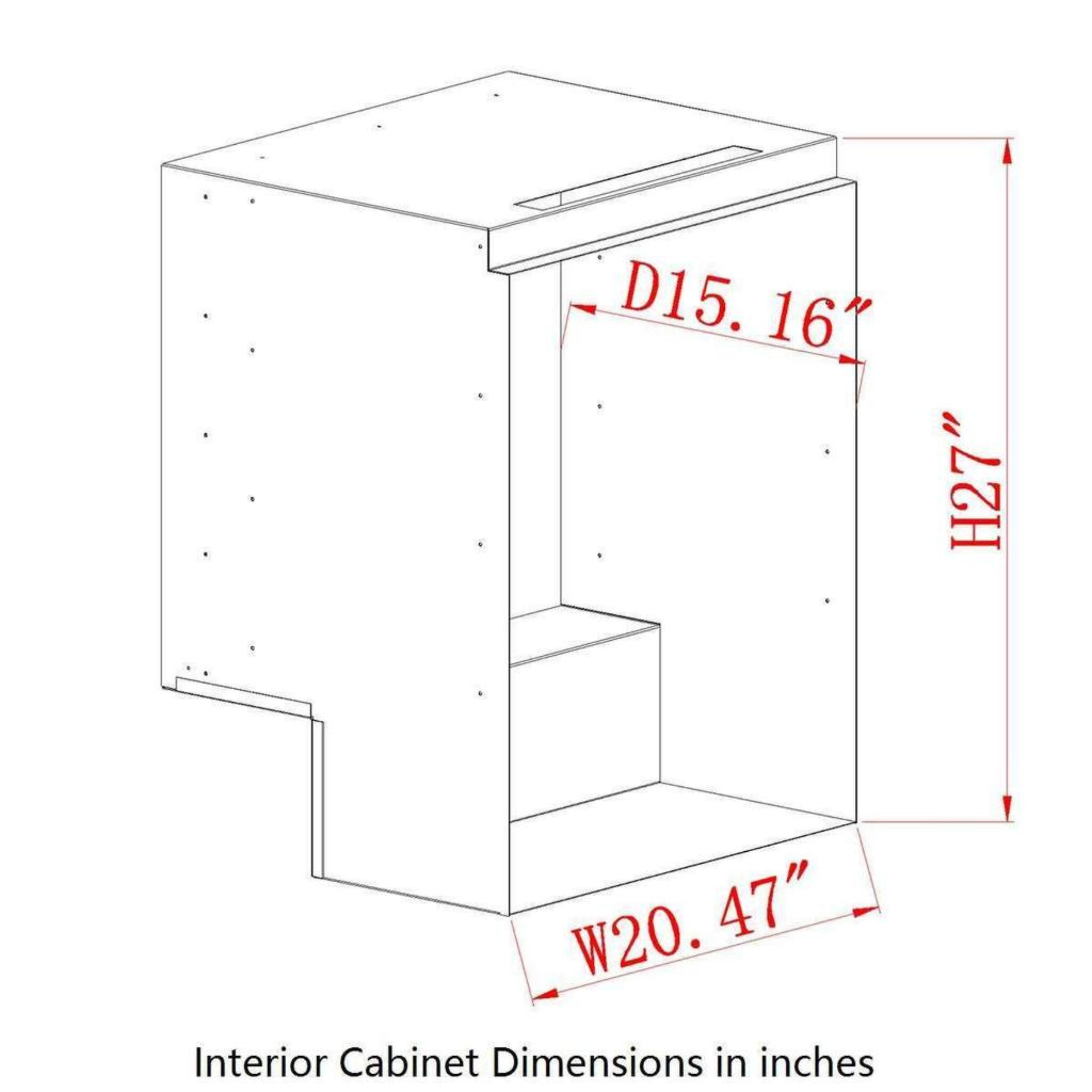 24-Inch Beverage Refrigerator