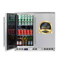 36-Inch Outdoor Beverage Refrigerator