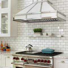 30" Range Hood Insert, Ultra Quiet Stainless Steel 6" Ducted with 600 CFM Powerful Suction