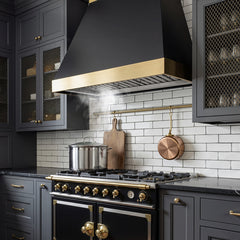 30" Range Hood Insert, Ultra Quiet Stainless Steel 6" Ducted with 600 CFM Powerful Suction