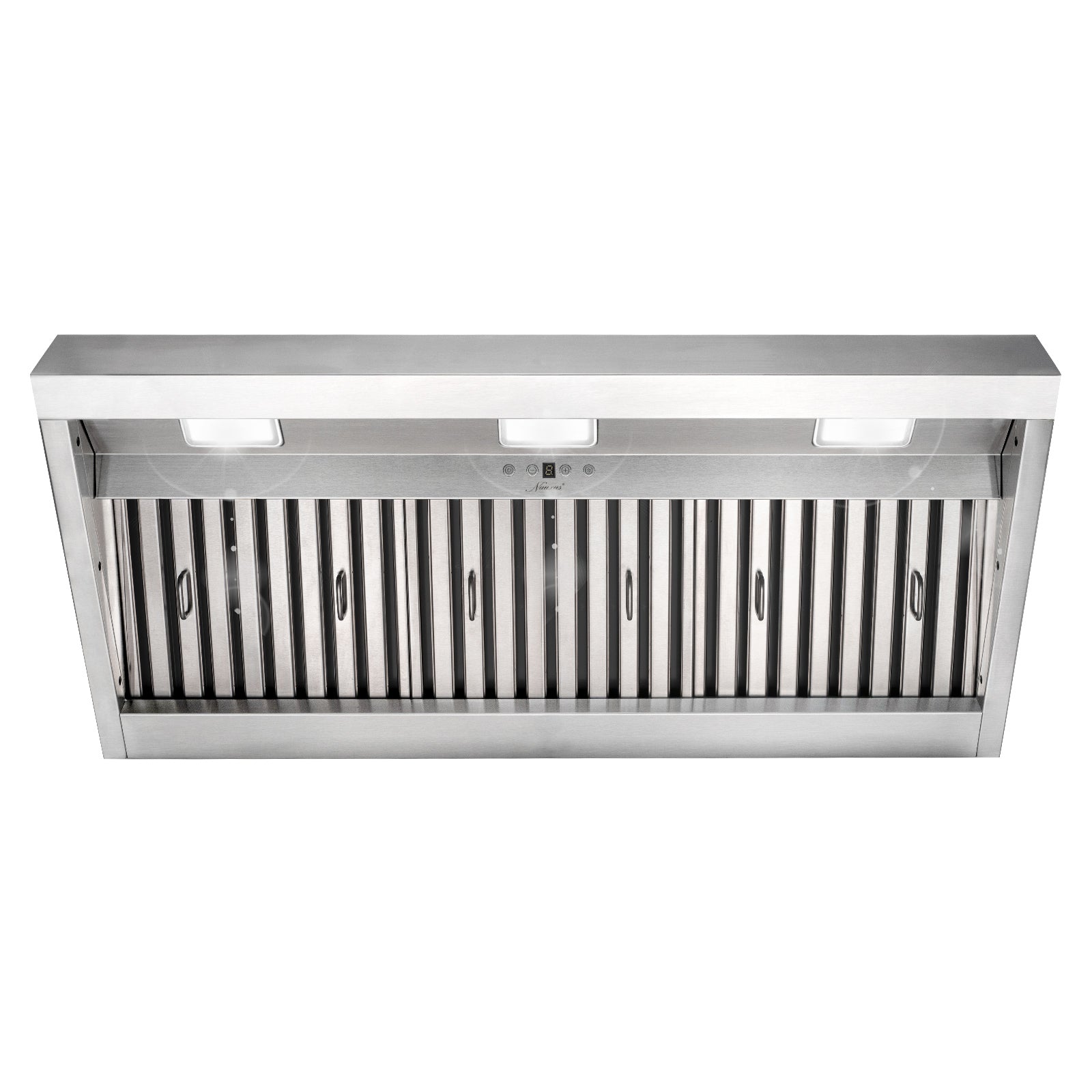 42" Range Hood Insert, Ultra Quiet Stainless Steel 8" Ducted with 1200 CFM Powerful Suction