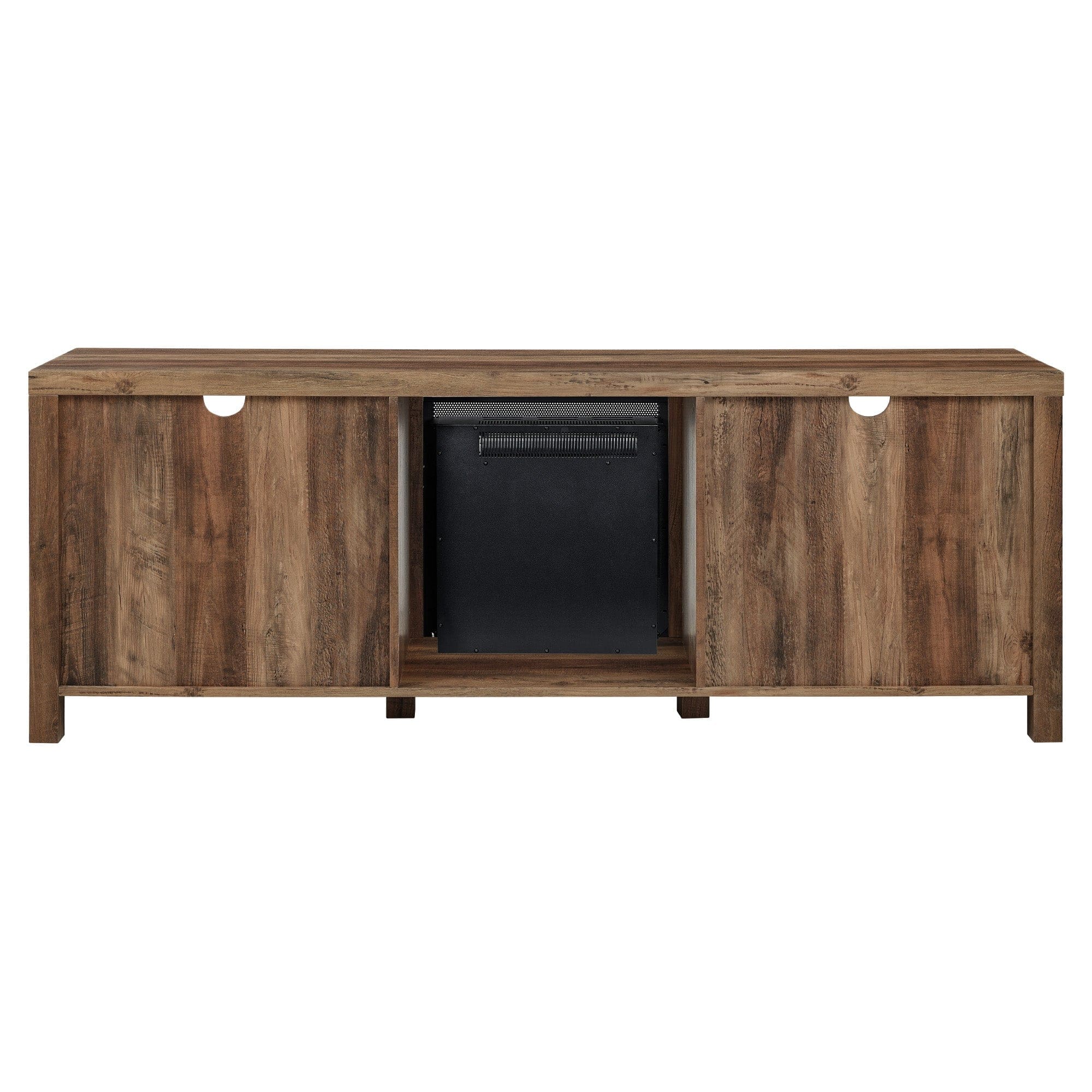 Abilene 70" Rustic Farmhouse Fireplace TV Stand