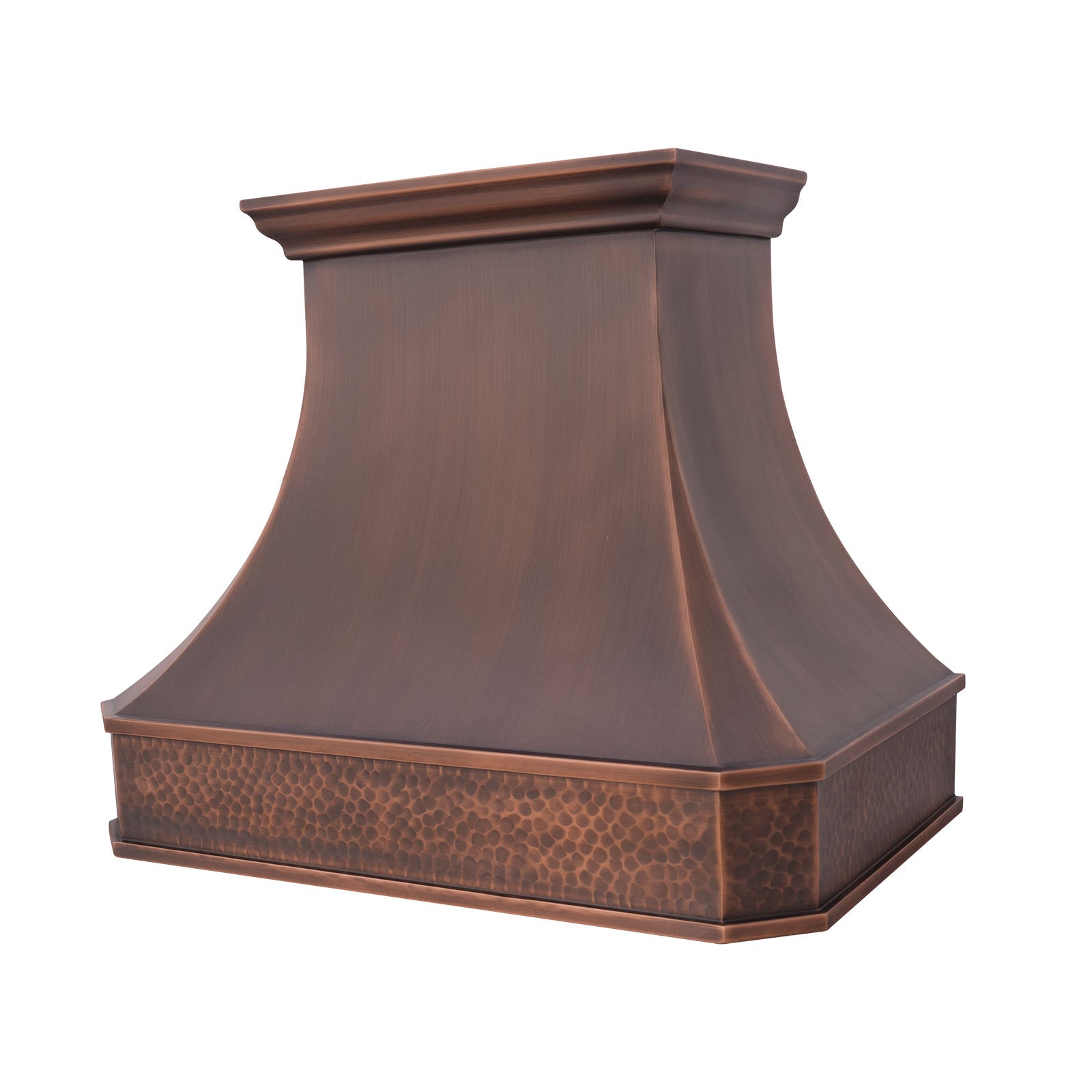 Akicon Custom Handcrafted Classic Copper Range Hood Made to Order