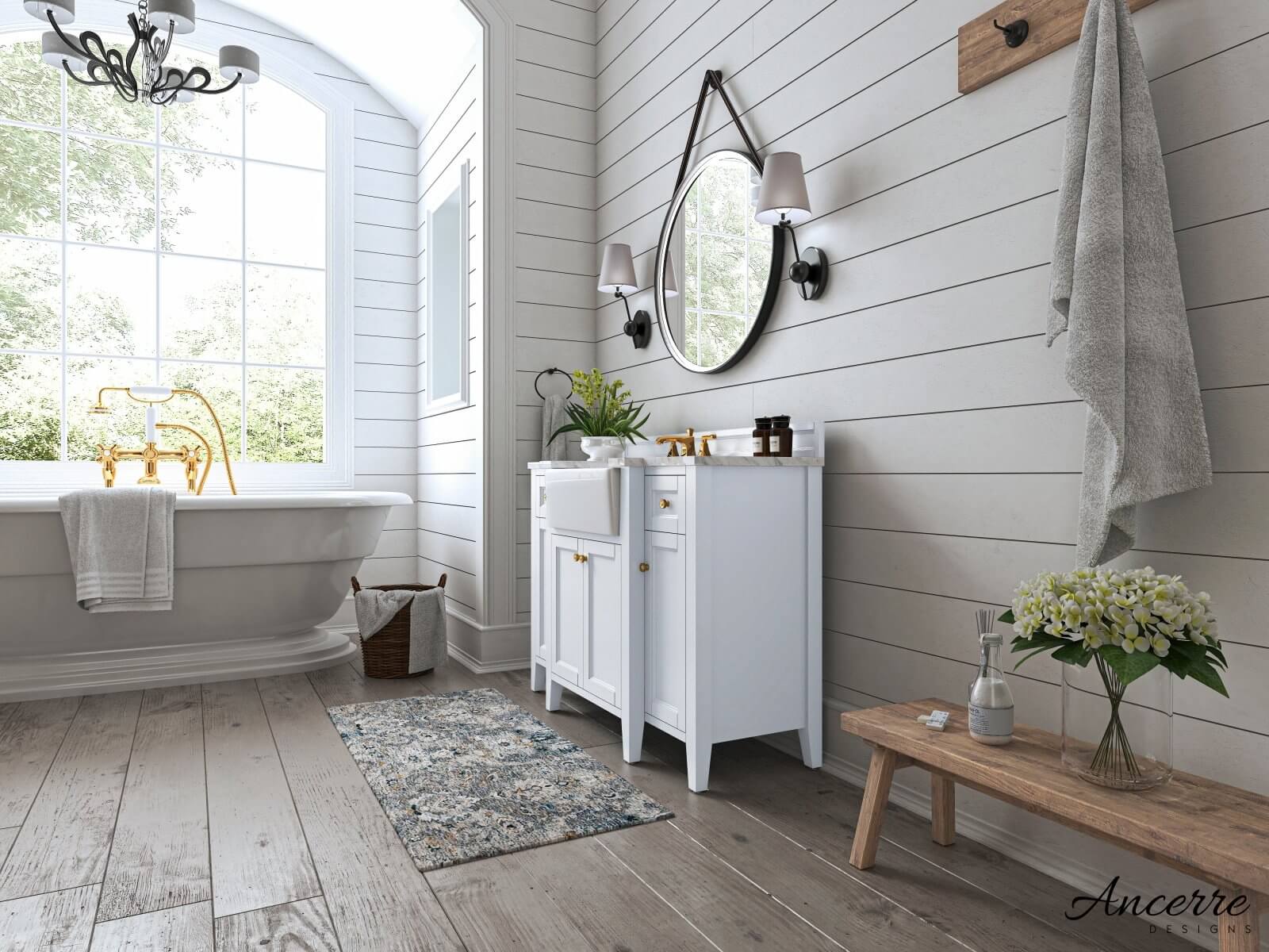 Adeline 48" Bath Vanity Set
