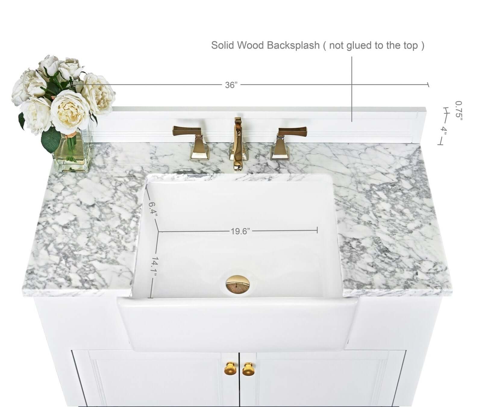 Adeline 36" Bath Vanity Set