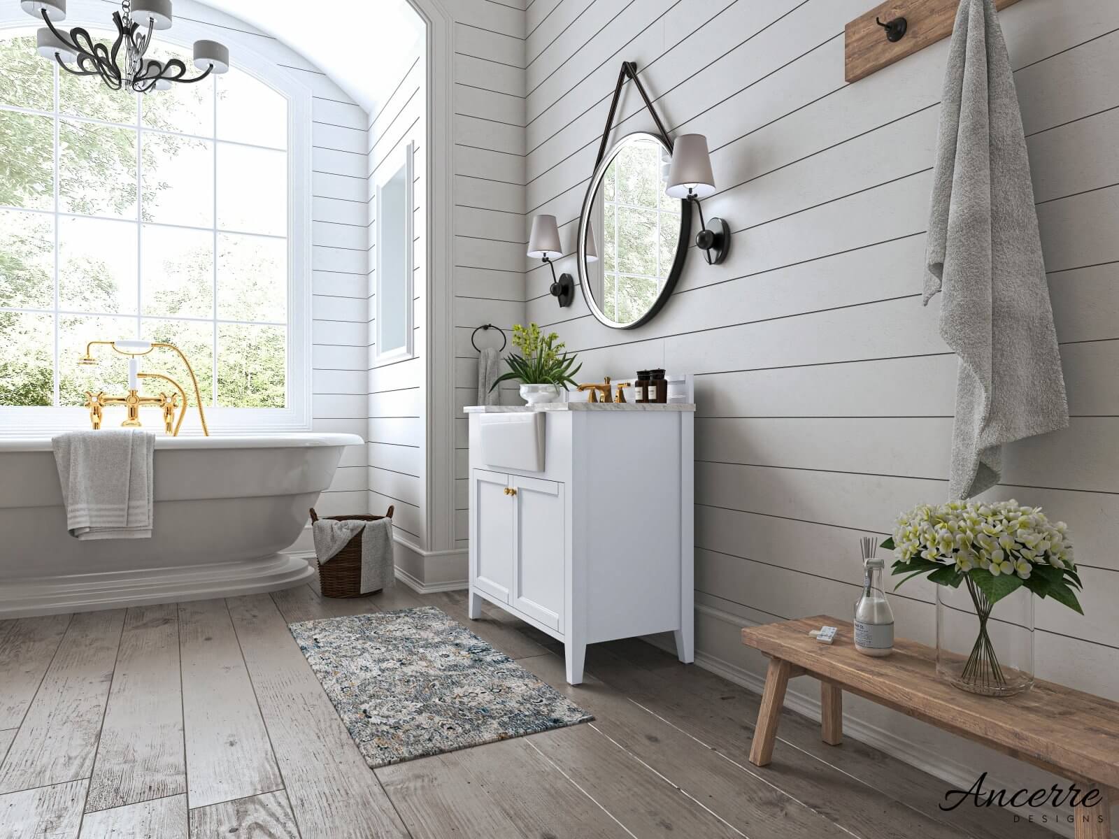 Adeline 36" Bath Vanity Set