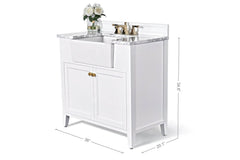 Adeline 36" Bath Vanity Set