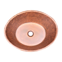 Akicon Custom Copper Vessel Sink Handmade Bathroom Basin