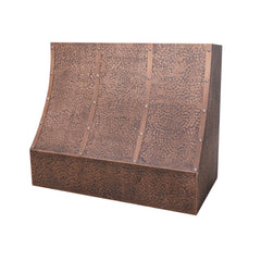 Akicon Custom Copper Range Hood Handmade for Luxury Kitchens