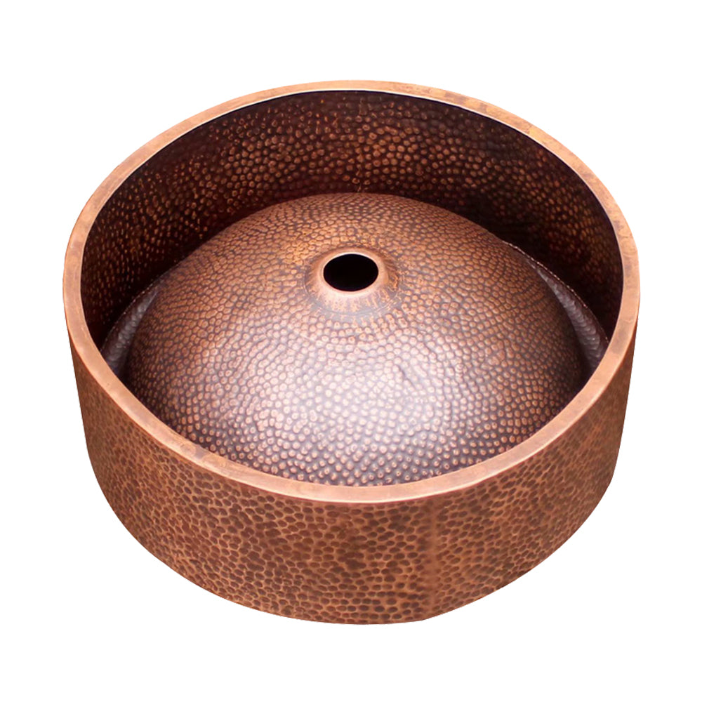 Akicon Custom Handmade Copper Bathroom Sink Handcrafted Vessel Sink