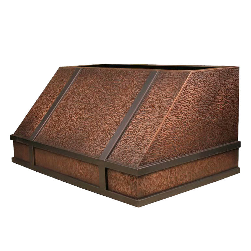 Akicon Custom Handmade Copper Range Hood Elegant Kitchen Vent Hood