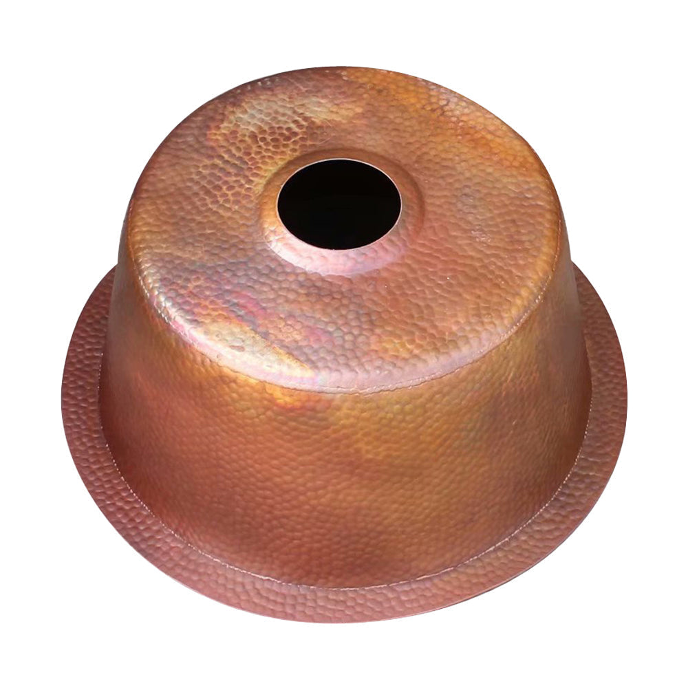 Akicon Handmade Copper Prep Sink Custom Bar Kitchen Sink