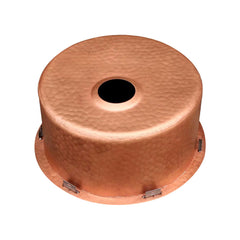 Akicon Custom Solid Copper Bar Sink Handcrafted Kitchen Prep Sink
