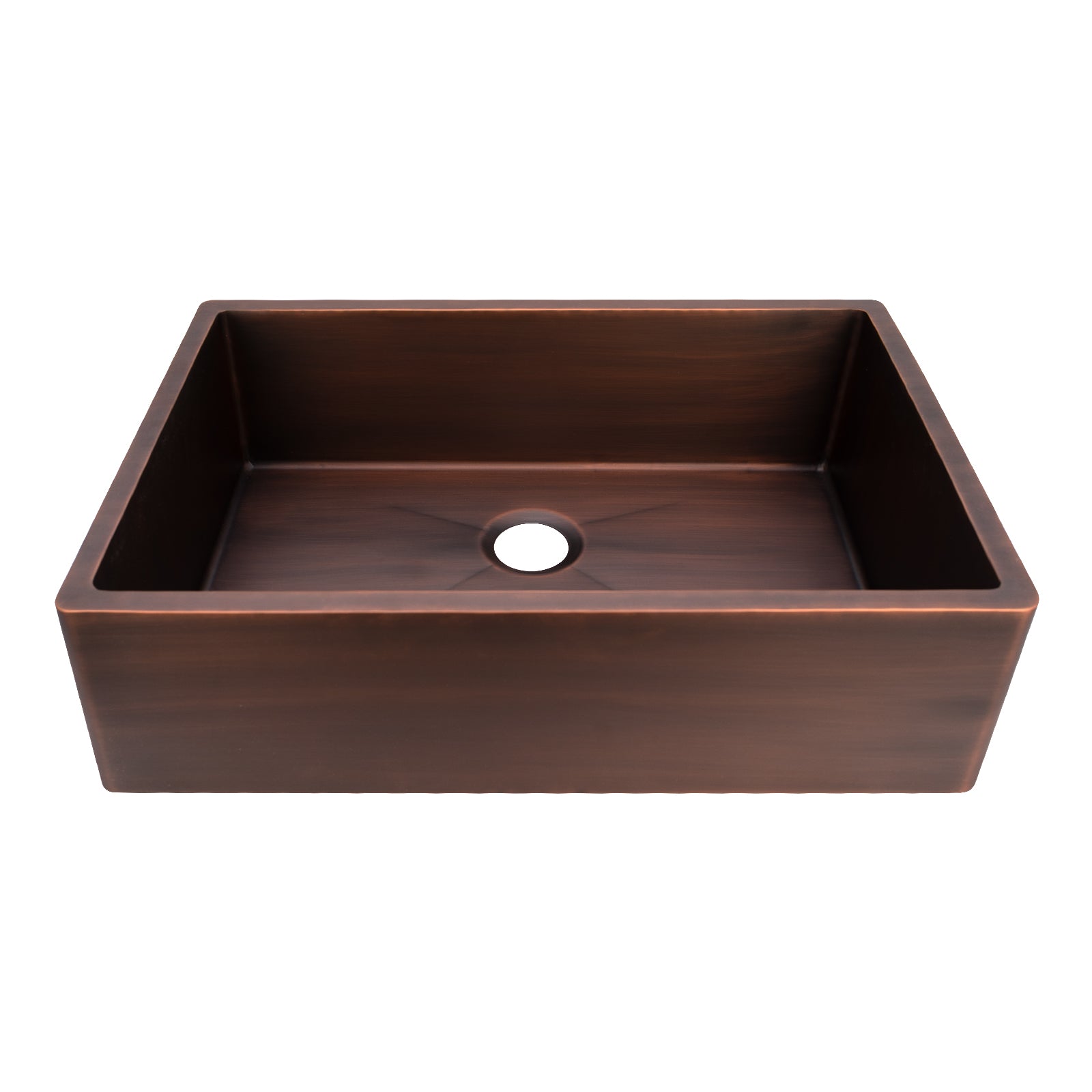 Akicon Single Bowl Handcrafted Custom Copper Farmhouse Kitchen Sink