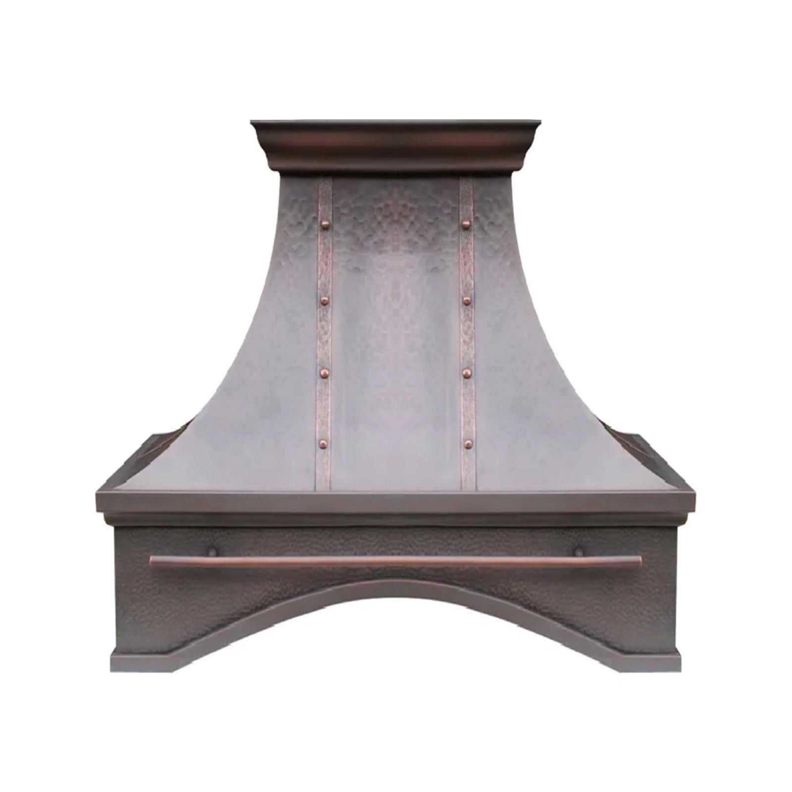 Akicon Custom Copper Range Hood Handmade with Custom Size and Finish