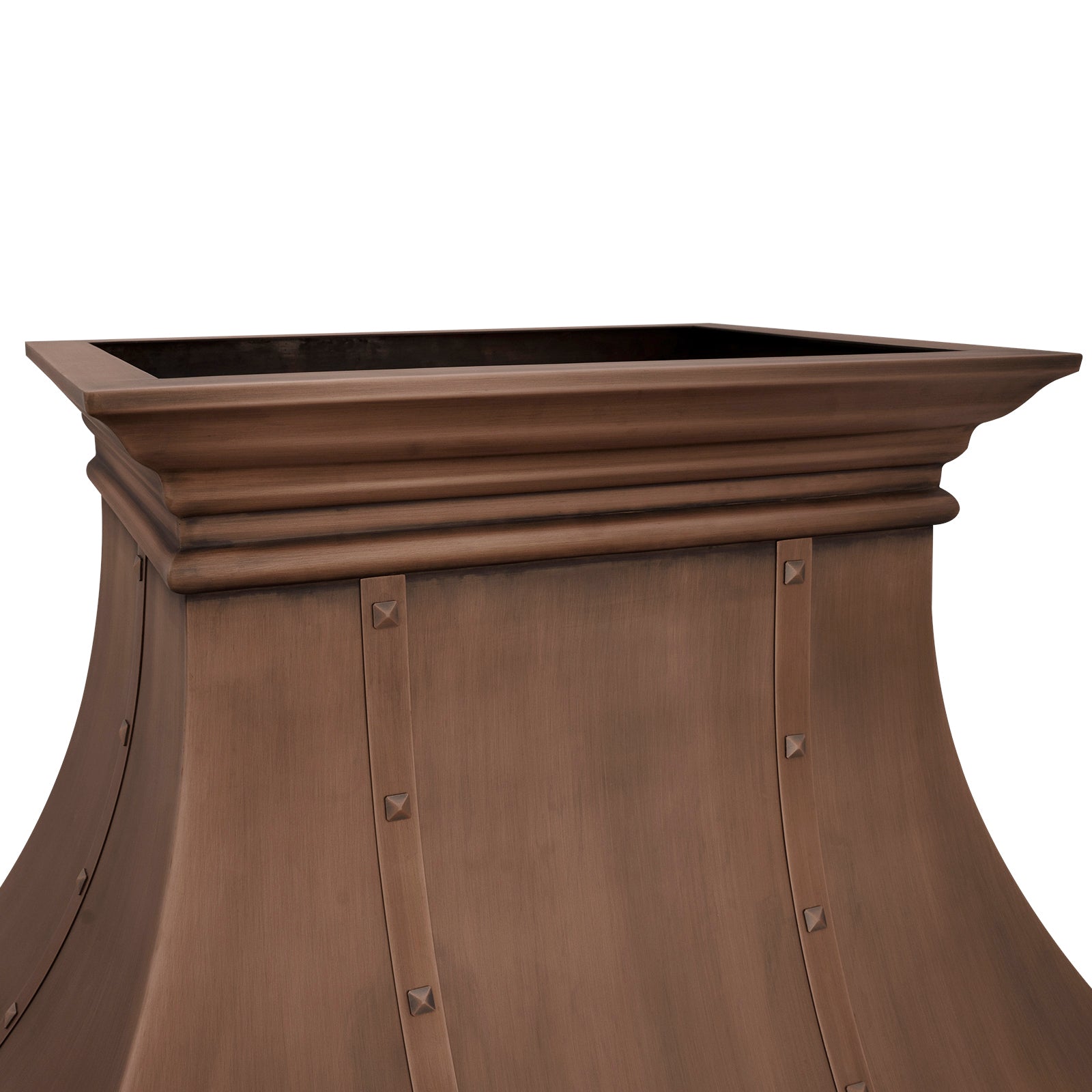Akicon Custom Copper Range Hood Handmade with Custom Size and Finish