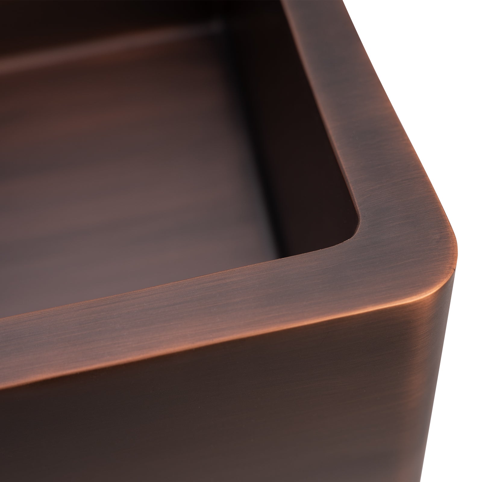 Akicon Single Bowl Handcrafted Custom Copper Farmhouse Kitchen Sink