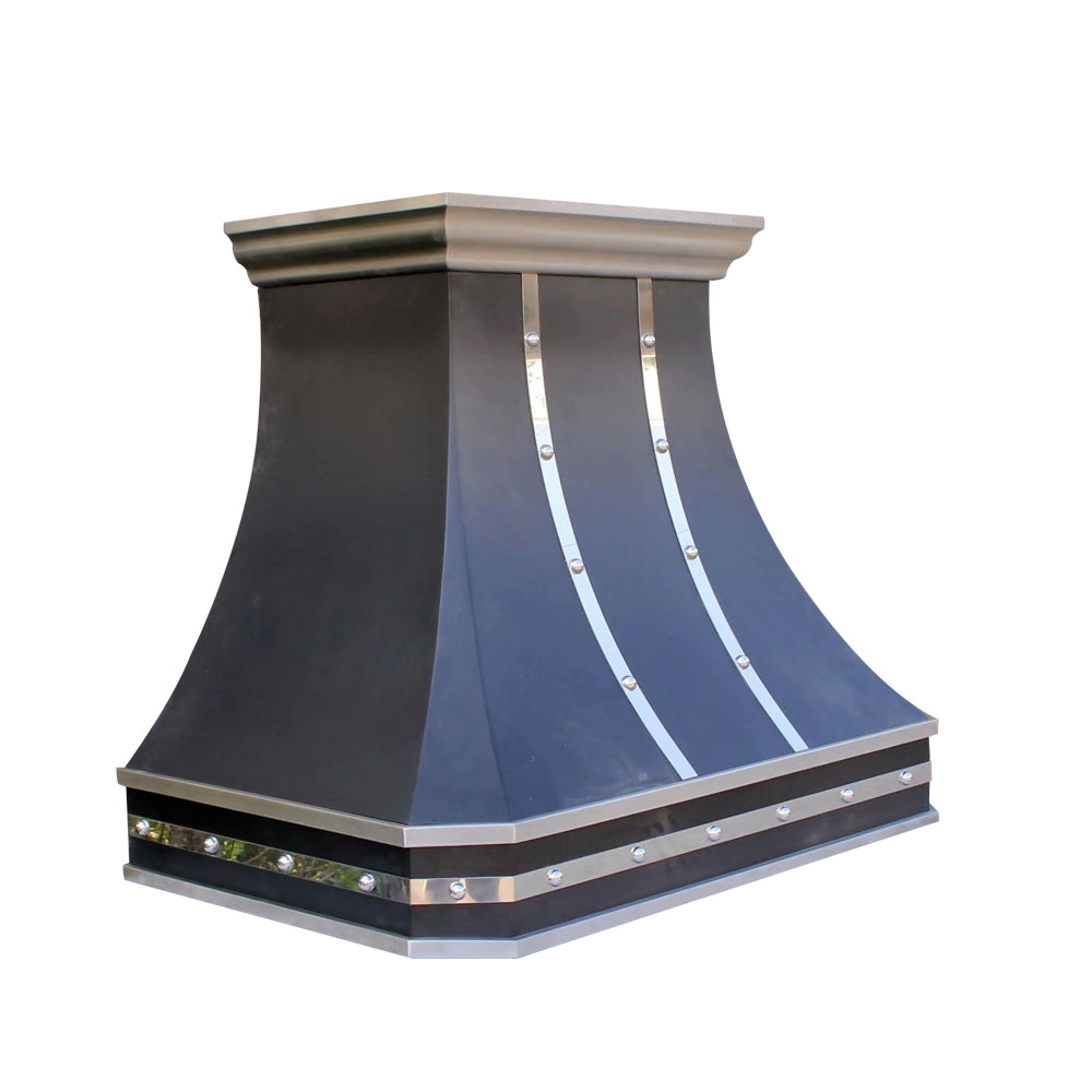 Akicon Custom Handmade Stainless Steel Range Hood Classic Style