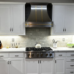 Akicon Custom Handmade Stainless Steel Range Hood Classic Style