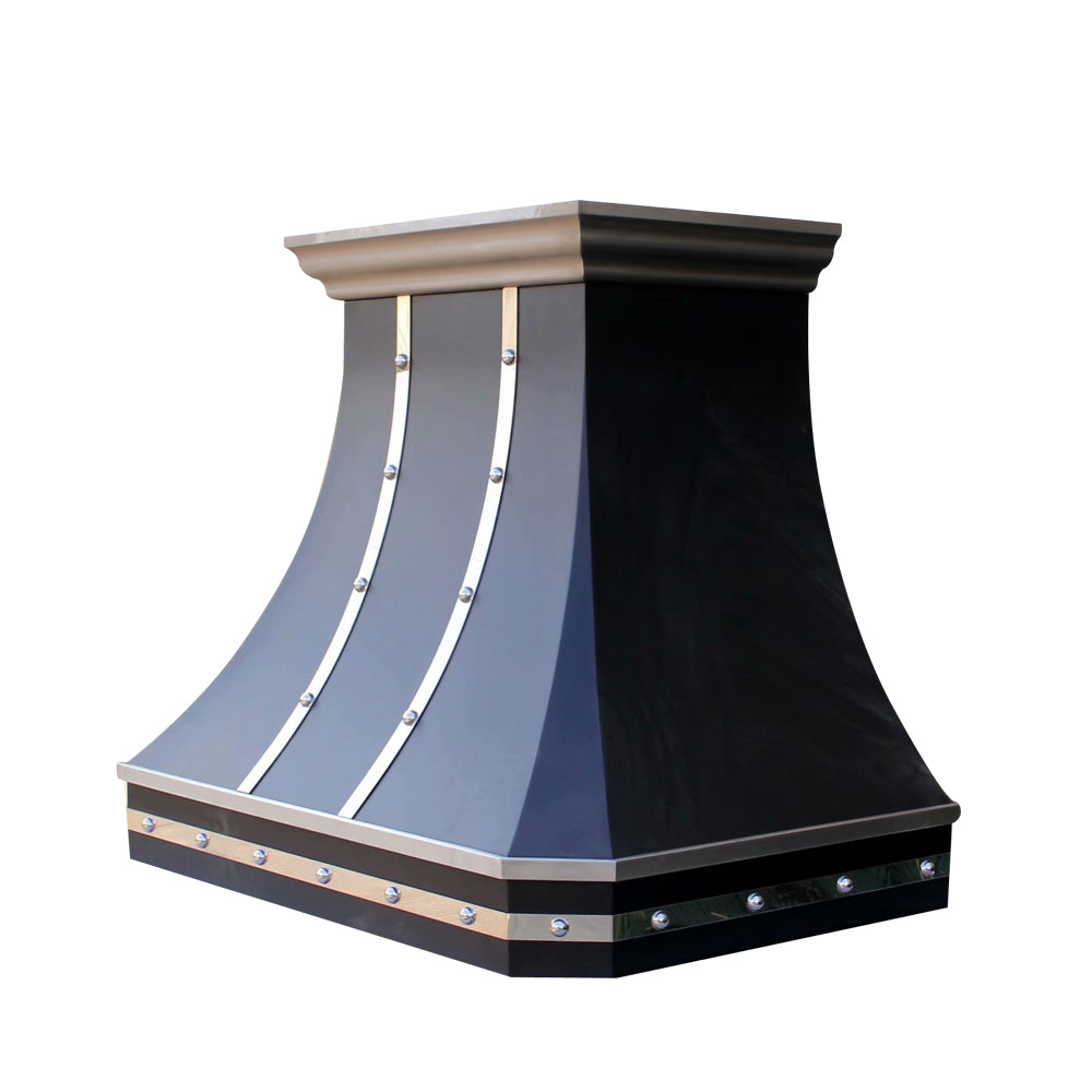 Akicon Custom Handmade Stainless Steel Range Hood Classic Style