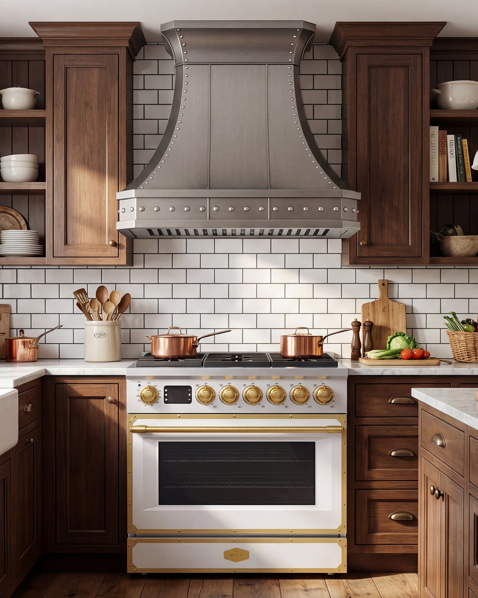 Akicon Custom Stainless Steel Range Hood with Modern Design