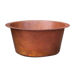 Akicon Handmade Copper Prep Sink Custom Bar Kitchen Sink