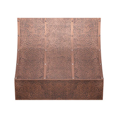 Akicon Custom Copper Range Hood Handmade for Luxury Kitchens