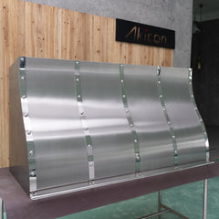 Akicon Custom Handcrafted Modern Stainless Steel Vent Hood