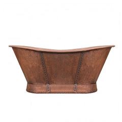 Akicon Custom Copper Classic Freestanding Bathtub
