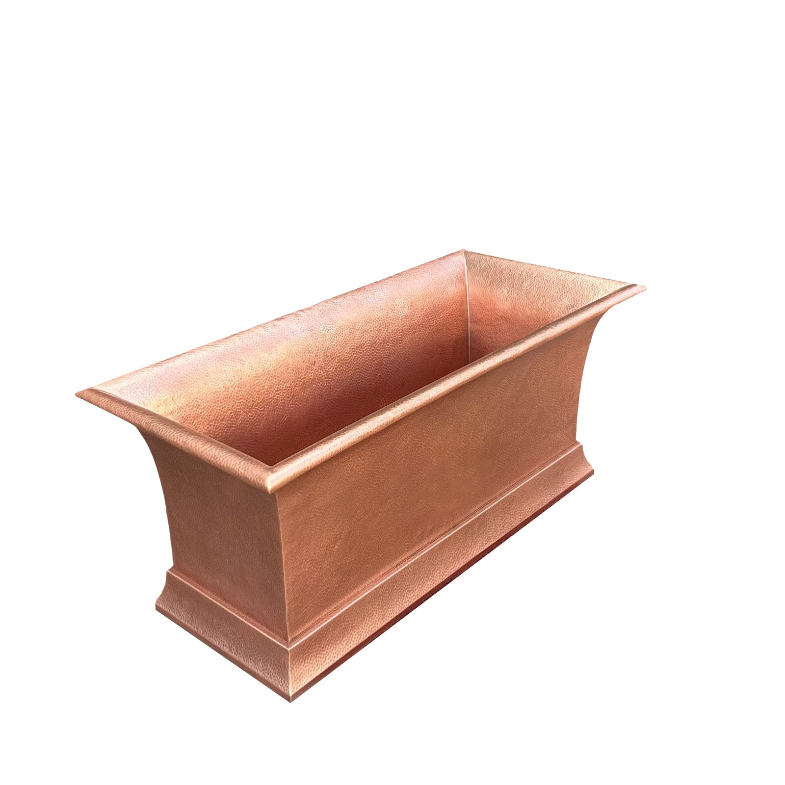 Akicon Handmade Copper Freestanding Soaking Tub