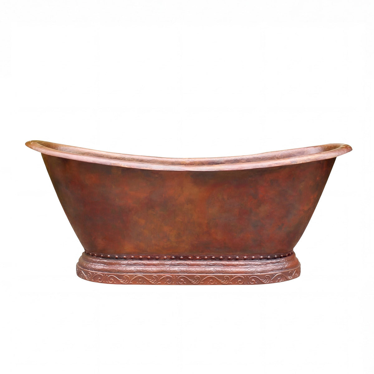 Akicon Handmade Copper Ceramic Luxury Bathtub