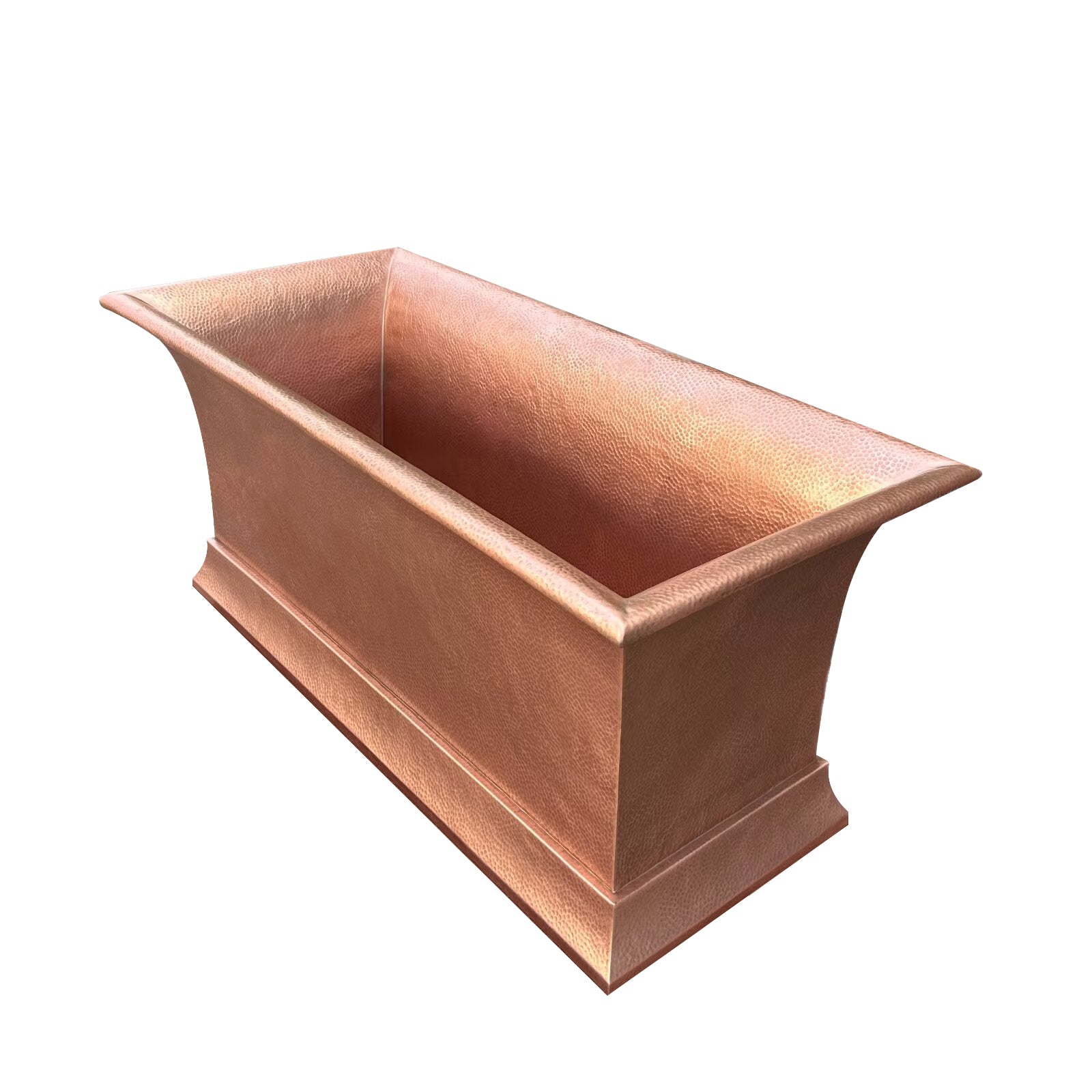 Akicon Handmade Copper Freestanding Soaking Tub